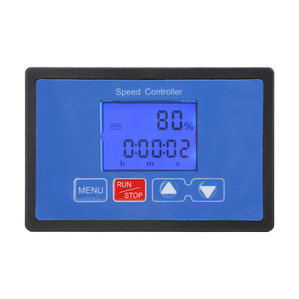 30A 6,5V-55V DC Borstmotor PWM Hastighetsregulator Digital LCD Cykel Run/Stop Timer