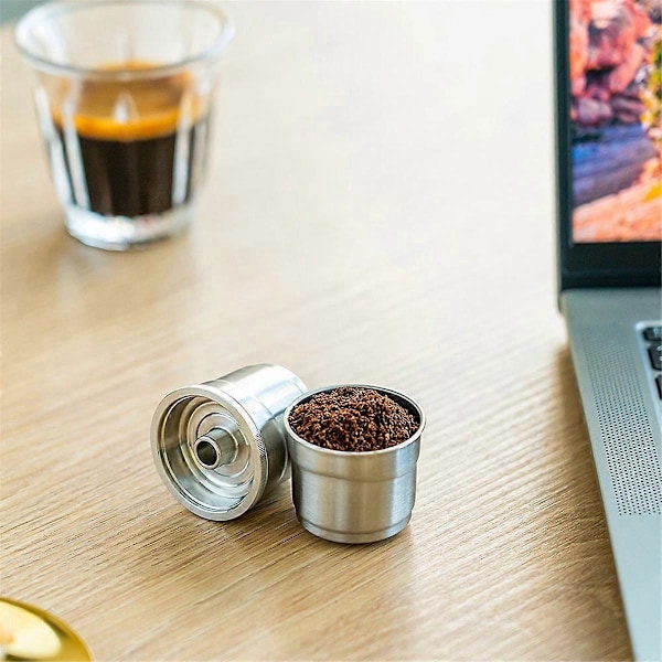 2 KPL Uudelleenkäytettävä Kapseli Espresso Kahvisuodatinpussi X7:lle