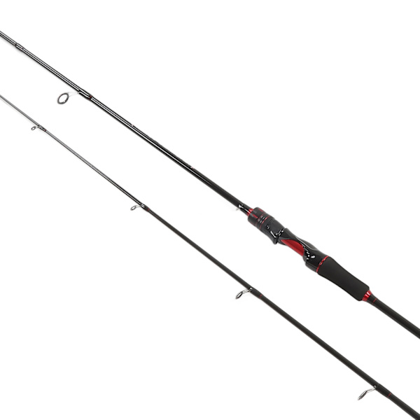 Fiskesnelle 1,8 m Baitcaster fiskestang karbon hoveddel EVA håndtak for saltvann ferskvann rett håndtak