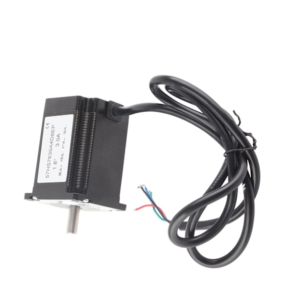 57 Stepmotor 4 ledning 1,8NM 1,8° Vinkel Støjsvag maskintransmissionsdele 24V 3A 72W57HS7630A4D8 Enkeltaksel