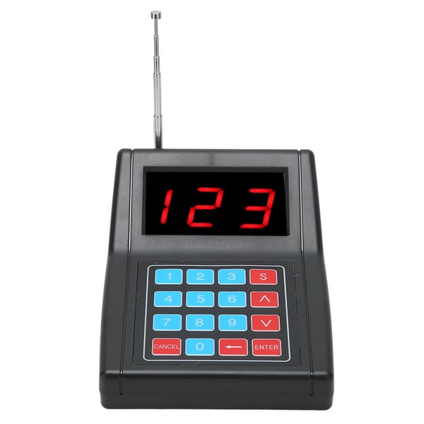 Personsøkersystem for SU‑668 SU‑669 SU‑680 SU‑668S SU‑669S Restaurant Personsøkersystem 999 Koder 1000m Arbeidsavstand 100‑240V US Plugg
