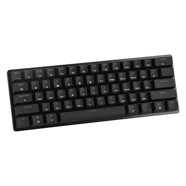 MAGIC REFINER Gamingtangentbord 61 tangenter Bärbar Hållbar RGB Bakgrundsbelyst Ergonomiskt Mekaniskt Tangentbord för Laptop PC