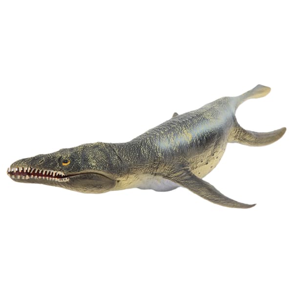 Simuleringsmodel af gul Kronosaurus-dinosaur, pædagogisk dinosaurmodellegetøj til børn, gul Kronosaurus-dinosaurmodel