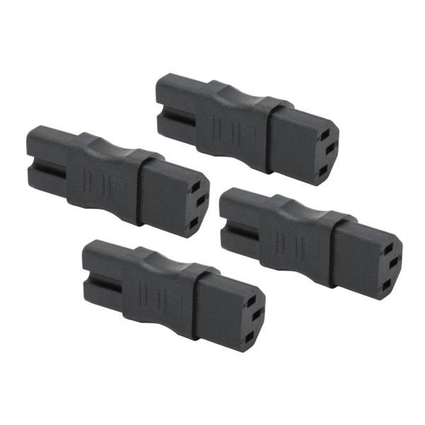 4st IEC320 C13 till IEC320 C15 Power Professionell Standard Dator Power för Laptop PDU Case Ups Socket