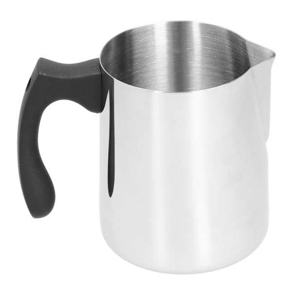 Melkeskummer i rustfritt stål, kaffekanne for latte art, 600 ml