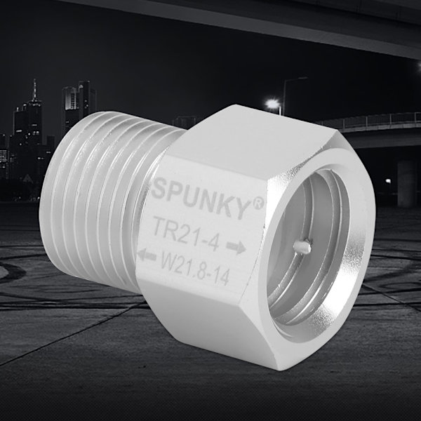 Aluminiumlegering Hun-gevind TR21-4 til Han-gevind W21.8-14 Adapter-stik til Sodastream