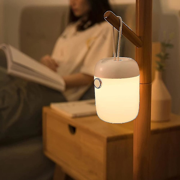 Bærbar Nattlampe For Amming LED Ammelampe Justerbar Lysstyrke Med 7 Farger