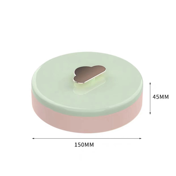 Isformbricka 22 Galler Lätt Släpp Mat Klass Silikon Ismaskin Form med Lock för Frys Rosa och Grön