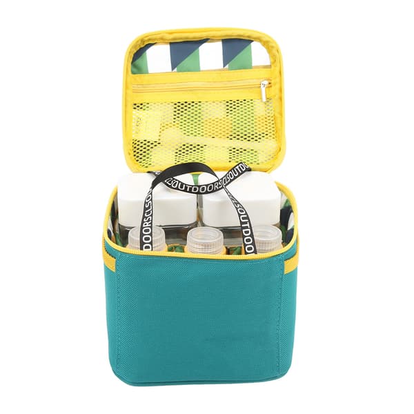 Utomhus Kryddset Portable BBQ Kryddburkar Set Kök Camping Kryddset Grön