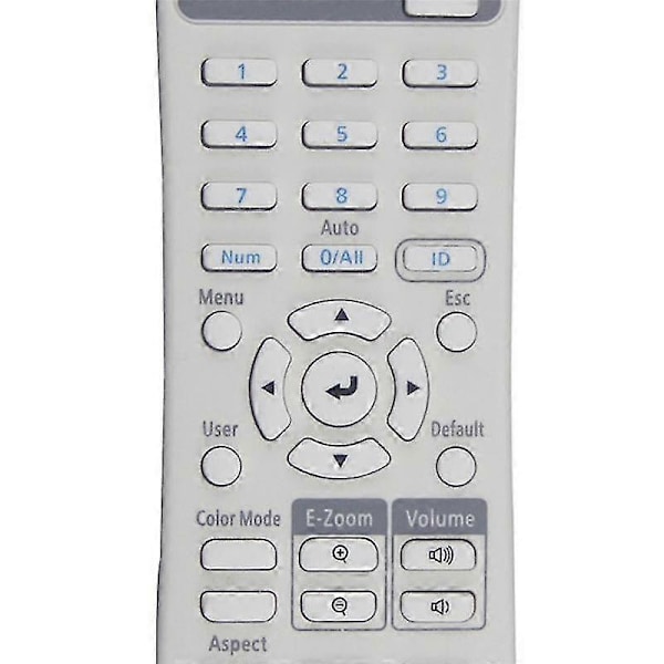 Erstatningsfjernkontroll for projektor 219863500 for Brightlink 725wi/1485fi, EX3280, EX9230, Home Cinema