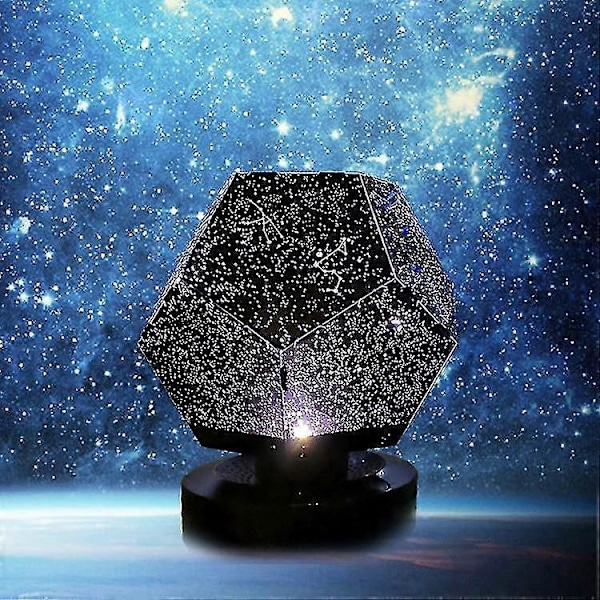 Wabjtam Jul 60000 Stjärnor Stjärnklar Himmel Projektor Lampa Gör-det-själv Montering Hemplanetarium