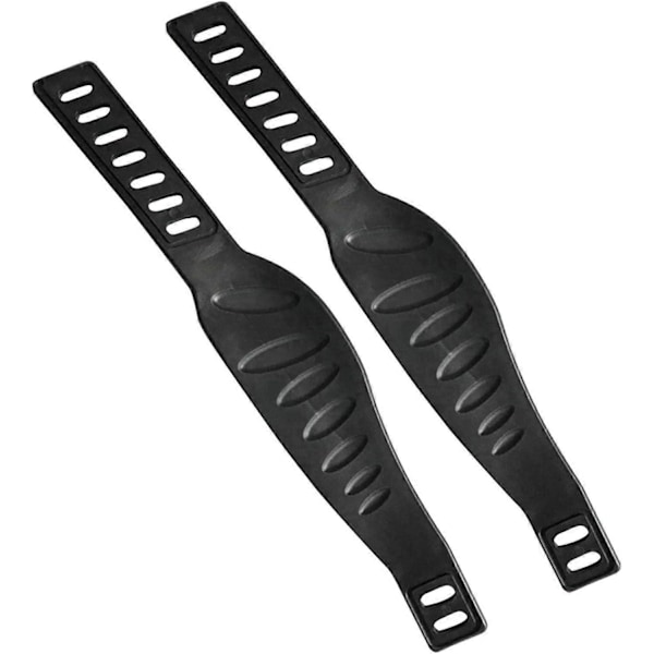 1 pari kuntopyörän poljinhihnoja, kestävä säädettävä yleismallin poljinhihna spinning-pyörään kotikuntosalille