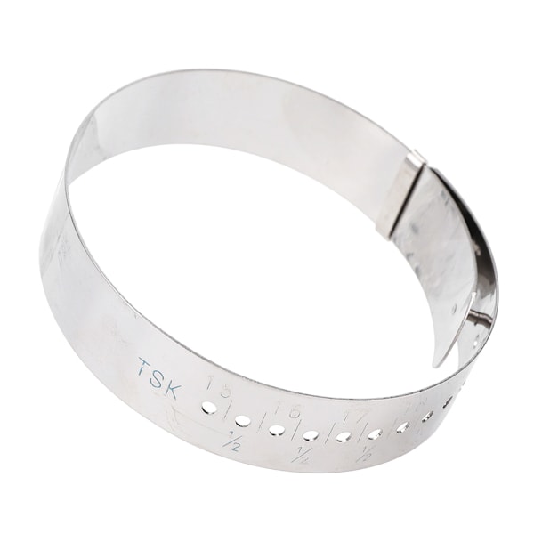 Armbandsmätverktyg Justerbart storleksverktyg 15~23cm Ringjusterare Rostfritt stål