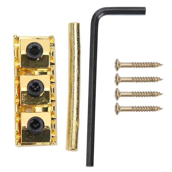 42 mm/1,7 tommer gitarstrenglås med bolter sekskantnøkkelsett for Floyd Rose elektrisk gitar