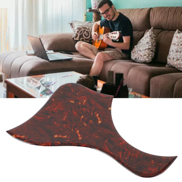 Förtjockad PVC akustisk gitarr pickguard - repskydd och dekoration
