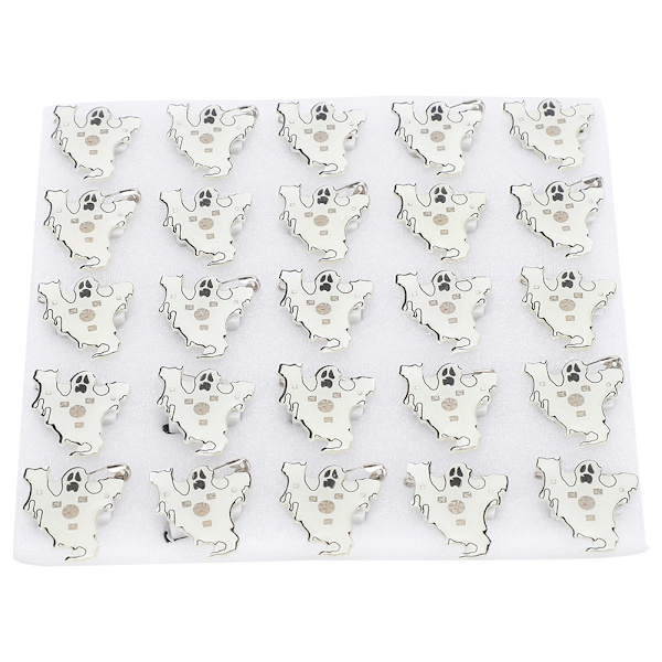 25 stk. Halloween LED-brocher - Søde mønstre Dekoration broche til børnefest