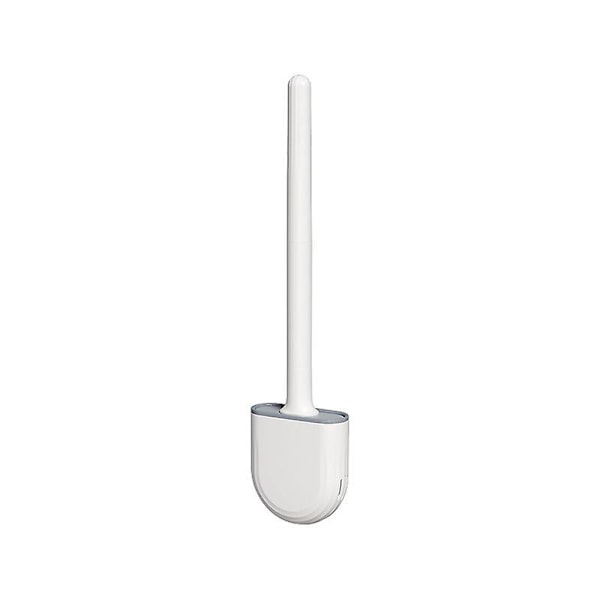 Silikontoalett malt med hvitmalt veggtoalett 367*87*39mm
