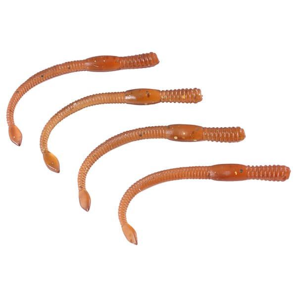 50 stk. 77 mm ormeform bløde lokkemad livagtige agn ormehale fiskegrej