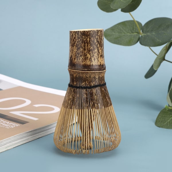 Bambu japansk stil Matcha-tevispborste Tetillbehör för Matcha-tetillverkningBambu 120 stift