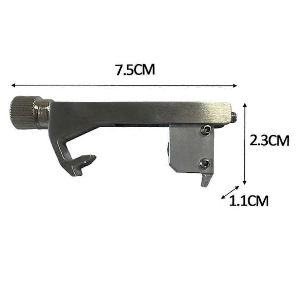 Gitarrtonkalibrator Portabel Robust Elgitarrtillbehör Silver41