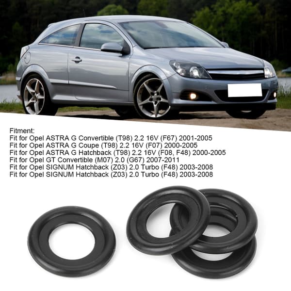 50st Oljeavtappningsplugg Brickor Tätningar Packningar Ringar 652526/3536966 Passar Opel Astra