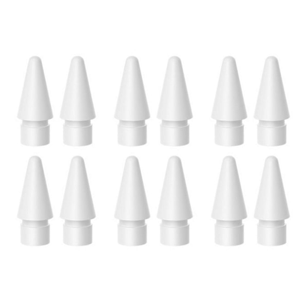 12 stk. Passer til blyantgenerasjon/andre generasjons iPad Stylus erstatningspennspiss Stylus