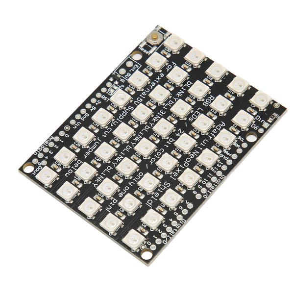 WS2812B 5050 RGB LED Integreret Driver 5x8 40 Bits Fuld Farve Lys Udviklingskort til Hotel