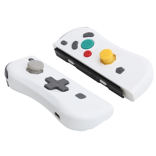 1 par venstre højre trådløs spilkonsol Gamepad spilcontrollere erstatning til SwitchWhite
