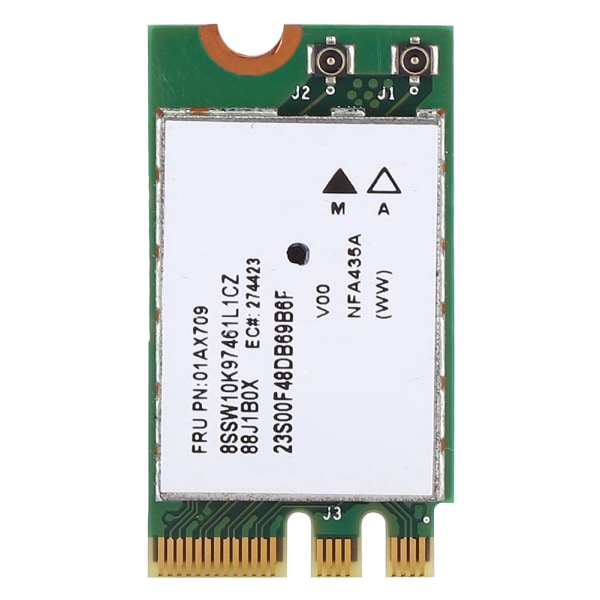 2,4G+5G Dual Band Wireless Network Card QCNFA435 NGFF / M.2 Interface för Lenovo IdeaPad