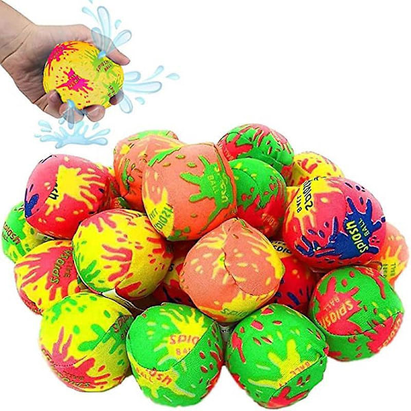 Svampe Vannbombeballer - Sett med 10, Perfekt for Sommersjov, Strand og Bassenghus
