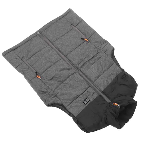 Oppvarmet vest for kvinner og menn 11 oppvarmingssoner USB lett elektrisk oppvarmingsjakke vest for vinterturer løping camping fjellklatring 4XL