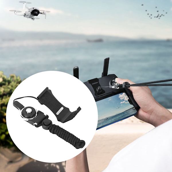 RC Drone Fjärrkontroll Bärbar halshängande rem Bältesspänne Tillbehör Passar för Mavic Mini