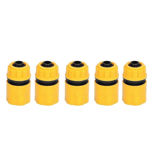 5 stk. Slangeadapter Rørforbindelse Fittings ABS 3/4in Hurtig Tilslutningssæt Kit til Have