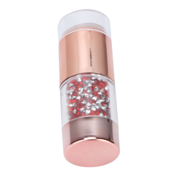 Nail Art Stamper Silikon Dobbelthode Nail Stamper med stemplingsplater Manikyrverktøy