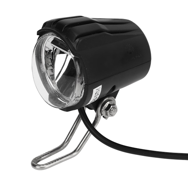 Pyörän LED-etuvalo DC 12V - 60V 2.4W IPX4 vedenpitävä, erittäin kirkas etuvalo yöpyöräilyyn