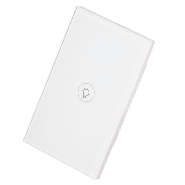 Smart dæmperkontakt 1-vejs smart lysberøringskontakt med timerfunktion til Tuya til ZigBee US-stik 90-250V