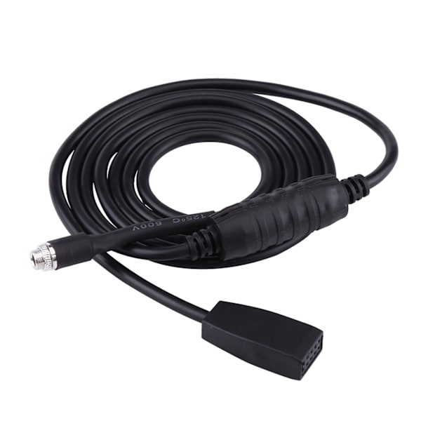 3,5 mm bilstereo AUX-indgangsgrænsefladeadapter MP3-musikkabel til E46 1998-2006