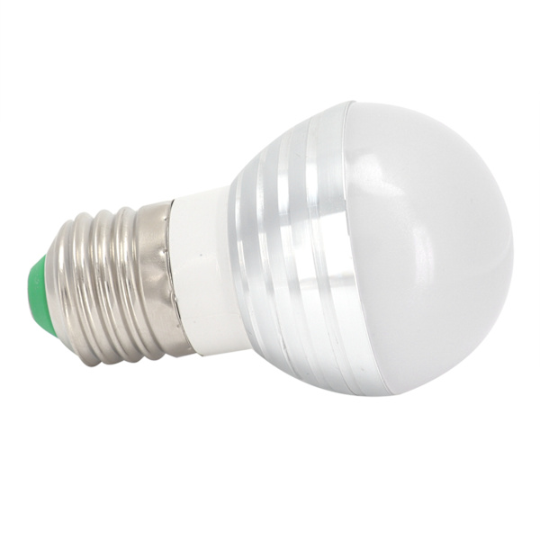 RGB Glödlampa Fjärrkontroll E27 7 Färger Bytande Ambient Lamp KTV Bar Club Dekoration 85-265V