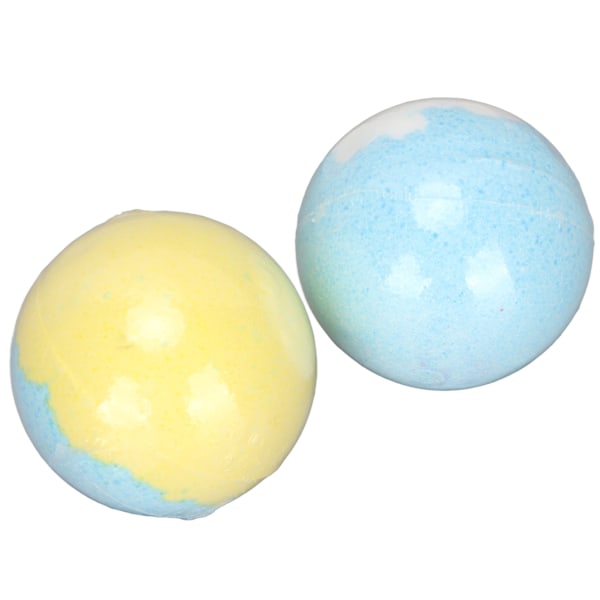 2 st x 4,59 oz bubbelbadboll presentset exfolierande slätande hud Döda havet salt duschbollar