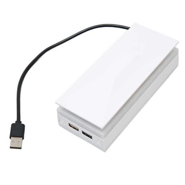 Spillkonsoll kjølevifte LED-lysstripe Topp støvtett fargerik konsollvifte for Xbox Series S