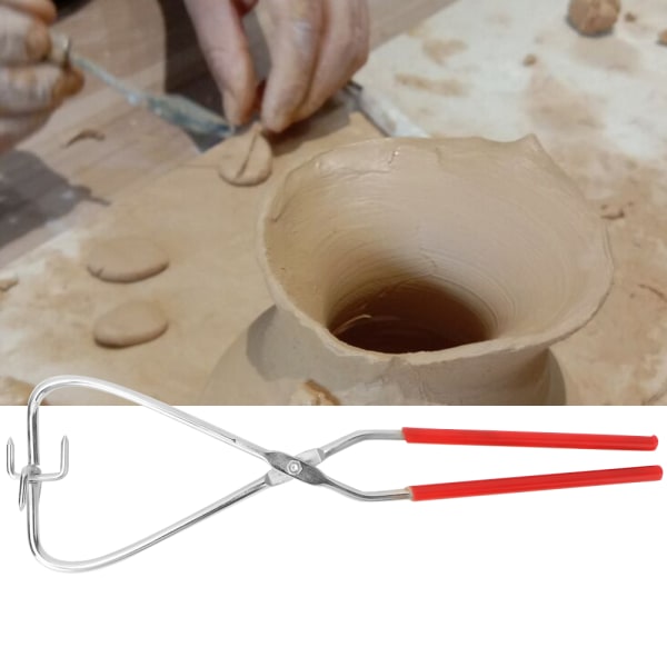 Rostfritt stål keramik lera Skulptur verktygstång med plasthandtag