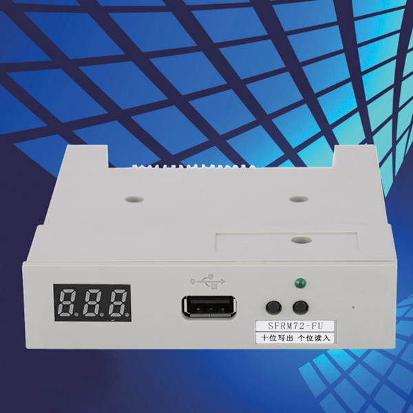 720KB SFRM72-FU USB SSD Floppy Drive Emulator med 720K Floppy Drive ABS