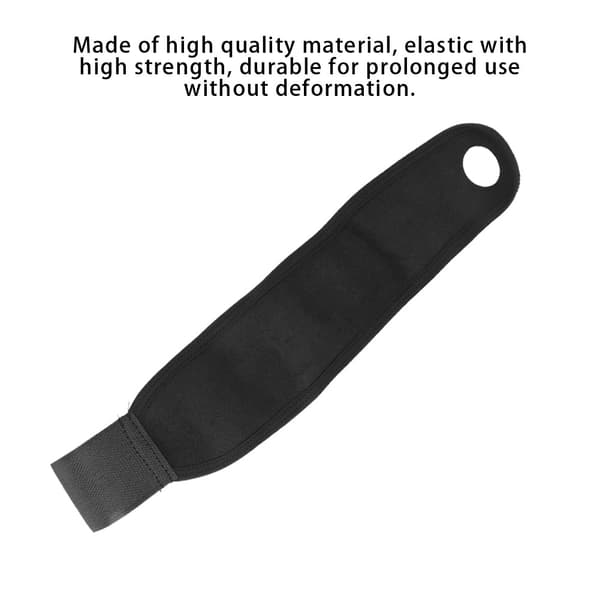 Unisex Justerbar Elastisk Håndledsstøtte Håndledsrem Beskyttelse Fitness Håndledsbind Sort One Size
