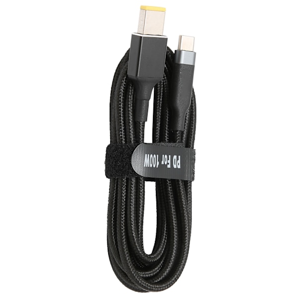 JORINDO PD-opladerkabel USB C til lang SlimTip strømopladningskabel til ThinkPad (2 meter)