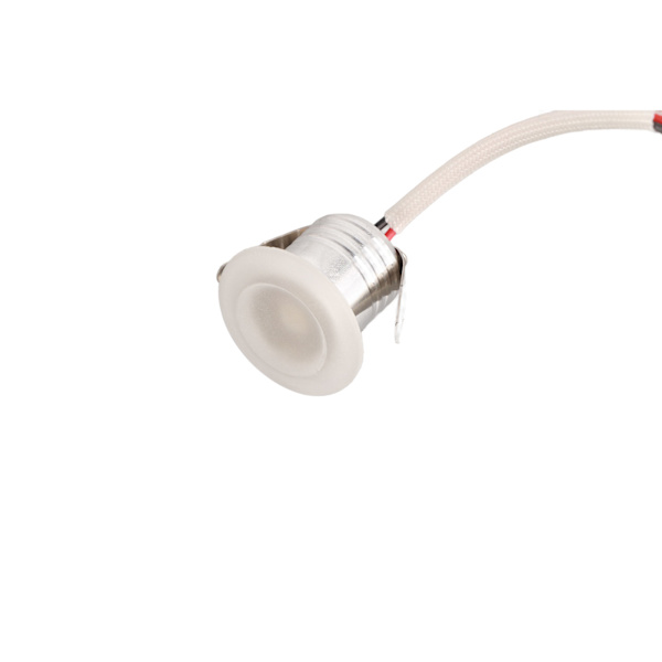 Mini infällda spotlights Professionell rund form LED-takspotlights för inomhus vardagsrum matsal AC85‑265V Varmvitt ljus 3000K