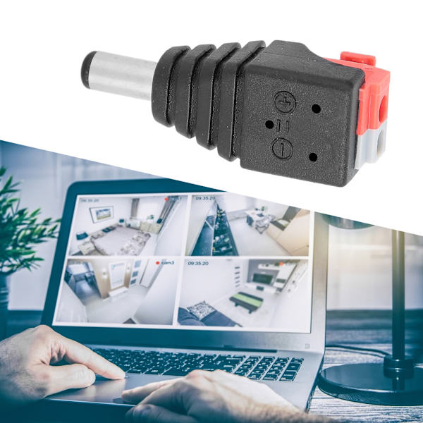 20 kpl 5,5x2,1 mm urospistoke painesovitin DC power