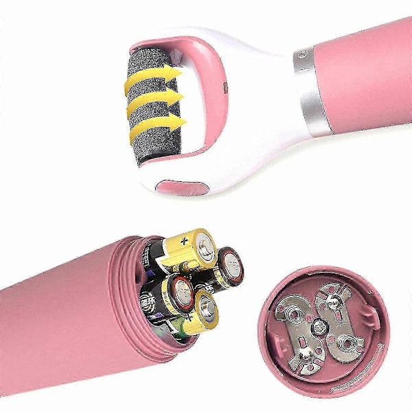 Scholl Velvet Smooth Pedi Diamantkrystaller Elektrisk Fodfil Fjerner Hård Hud