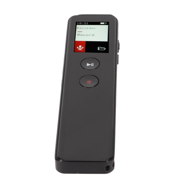 Digital röstinspelare med högtalare Bluetooth 5.0 Intelligent brusreducering Röstaktiverad inspelningsenhet MP3-spelare 16GB