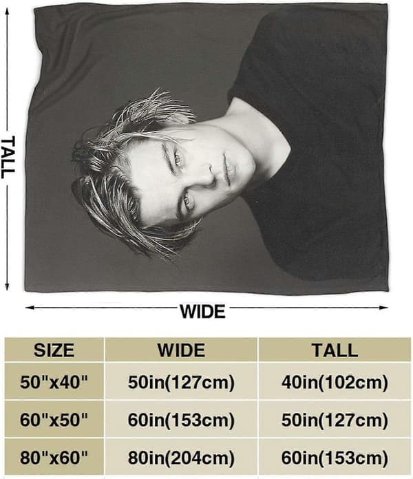 Leonardo Dicaprio Pledd Ultramyk Mikrofleece Teppe Varme Pledd 80x60in 200x150cm