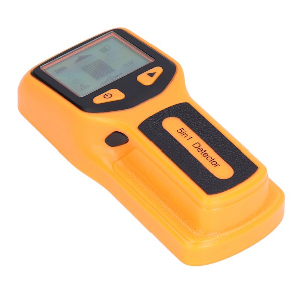 5 i 1 Stud Finder Multifunktionel Væg Scanner LCD Elektronisk Metal Stud Detektor HW430Gul